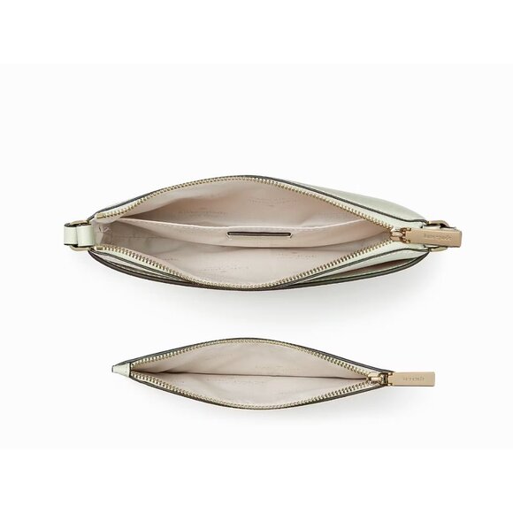 New Kate Spade Sadie Crossbody Set Light Olive - Picture 2 of 5